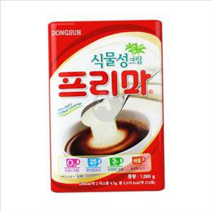 식물성 커피 프림 동서식품 커피 크림 1kg 자판기 대용량 크리머