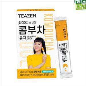 프리바이오틱스 티젠 콤부차 유자 유산균 티젠 유자 콤부차 다이어트 스틱