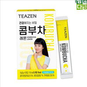 프리바이오틱스 티젠 콤부차 레몬 제로 레몬 콤부차 스틱 다이어트 유산균