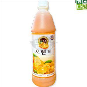 오렌지 음료 베이스 칵테일 과일 원액 농축액 카페