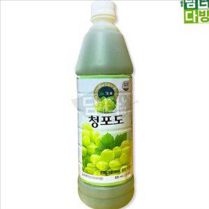 청솔 청포도 원액 주스 청포도 농축액 과즙 음료