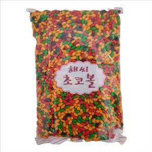 레인보우 해씨 초코볼 벌크 대용량 초코볼 디저트 1kg 초콜릿 간식