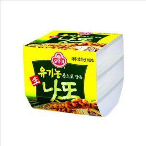 냉동 오뚜기 낫또 발효 생낫또 콩낫또 150g 유기농