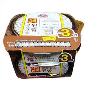 만족 오뚜기 밥 즉석 오뚜기 고슬고슬 된밥 210g 18개 세트