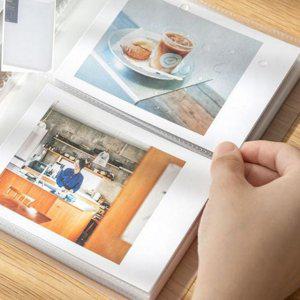 슬라이딩 반투명 사진첩 투명 커플 앨범 대용량 가족사진