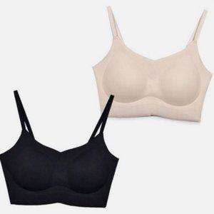 노와이어 여성 스포츠브라 심리스 스포츠브라 흡한속건 브라렛 데일리 몰드