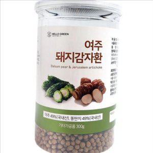 이눌린 여주 돼지감자 환 국내산 여주환 건강 국산 300g 식품환