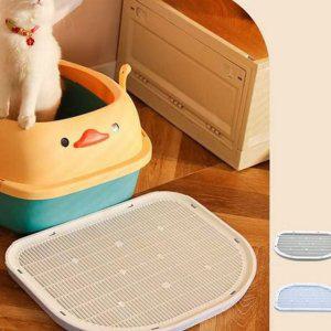 반려동물 고양이 모래 발판 모래받이 고양이 화장실 매트 샌드 제거