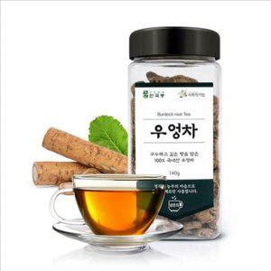 프리미엄 국산 우엉 차 로스팅 볶은 우엉 차 데일리 온가족