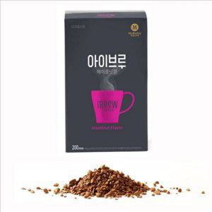 인스턴트 헤이즐넛 스틱 커피 콜롬비아 헤이즐넛 블랙 커피 향긋한 대용량