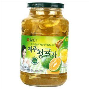 따뜻한 제주 청귤 차 액상 청귤 차 1kg 담터 과일청