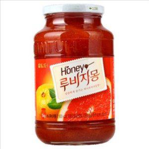 허니 담터 꿀 자몽 차 루비 담터 자몽 청 대용량