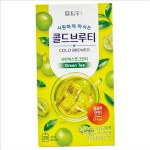 제로칼로리 복숭아 홍차 콜드브루 패션후르츠 홍차 티백 냉침 간편