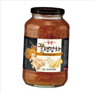 벌꿀 꿀 생강 차 농축액 꽃샘 꿀 생강 국산 재료