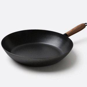 인덕션 무쇠 프라이팬 코팅 주물 프라이팬 30cm 깊은 볶음용