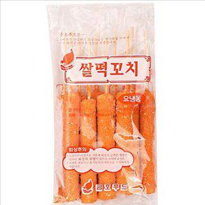 즉석 쌀떡 꼬치 에어프라이어 냉동 꼬치 분식 간식 술안주 야식