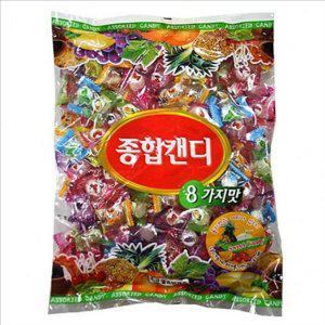 넉넉한 종합 캔디 혼합 사탕 선물 세트 대용량 파티용 모음