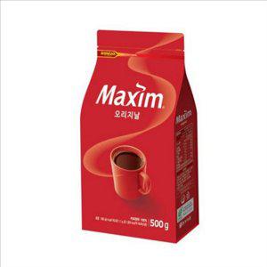 500g 맥심 오리지날 인스턴트 맥심 오리지널 커피 사무실 봉지