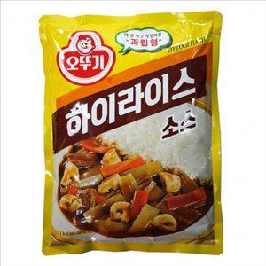 대용량 하이라이스 소스 즉석 오뚜기 하이라이스 간편 식재료 요리 분말