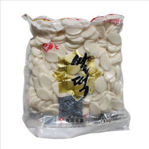 오리지널 백미 쌀떡 국산 쌀떡 1.4kg 떡볶이용 떡볶이 라볶이 분식