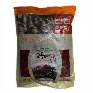 반찬 절임류 고들빼기 무침 밑반찬 1kg