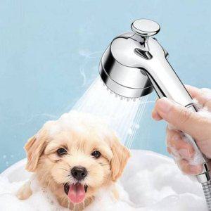 고양이 반려동물 마사지 브러쉬 샤워기헤드 애견 강아지 목욕 브러쉬 애묘