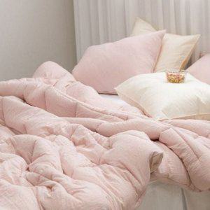 부드러운 사계절 차렵 이불 먼지없는 싱글 차렵 이불 국내생산 피치