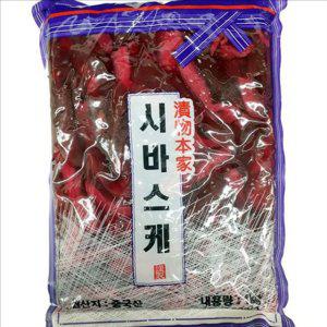 반찬 시바스케 오이 절임 1kg 일본 오이 절임