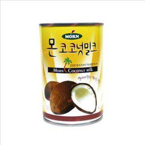 태국 코코넛 밀크 400g 우유 코코넛 밀크 캔 음료 베이스