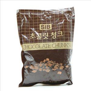 베이킹 초콜릿 청크 1kg 코코아 초콜릿 칩 홈 대용량 수제