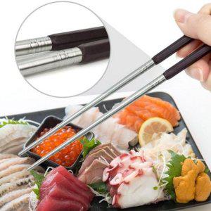 가정용 스텐 젓가락 5p 업소용 식당용 젓가락 식기세척기 생활 한식