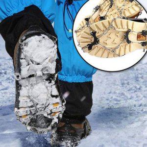 고탄력 등산화 아이젠 체인형 겨울 산행 아이젠 산악용 눈길 휴대용