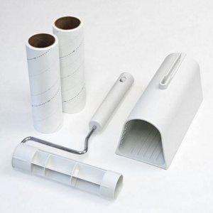 다용도 찍찍이 클리너 사선형 청소 롤러 테이프 바닥 먼지 간편