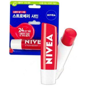 발색 딸기 립밤 촉촉 과일 립밤 데일리 선물