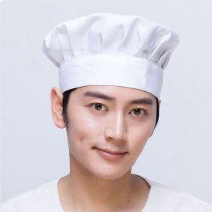 주방 요리사 모자 2P 위생 조리사 모자 요식업 근무모 단체