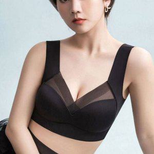 일체형 여성 노와이어 브라 스포츠브라 여성 심리스 브라 데일리 무압박