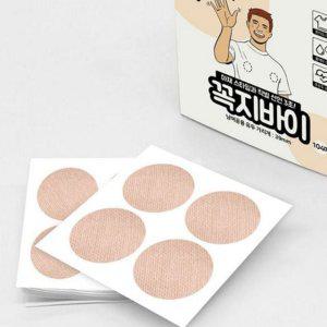 남녀공용 남성 니플 패치 젖꼭지 유두 가리개 라운드 여름