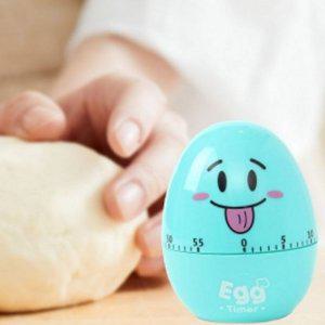 깜찍한 주방 타이머 귀여운 계란 타이머 가정용 요리 60분 베이킹
