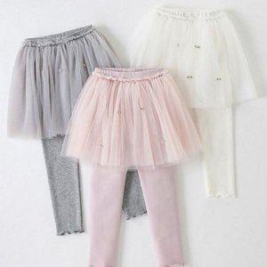 레이스 여아 치마 레깅스 튜튜 유아 치마 레깅스 아동
