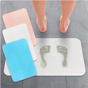 물기제거 규조토 발 매트 화장실 욕실 발 매트 미끄럼방지 건식