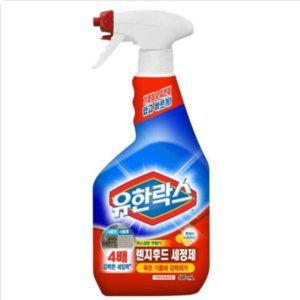 강력 주방 세정제 기름때 렌지 후드클리너 스프레이 청소용 세척제 500ml