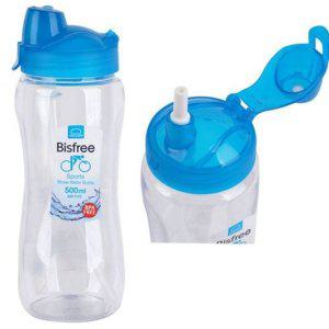 500ml 스포츠 빨대 물병 휴대용 운동용 물병 트라이탄 플라스틱 어린이