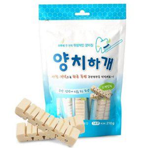 치솔 강아지 치석 제거 덴탈껌 강아지 구강 간식 애견 치약