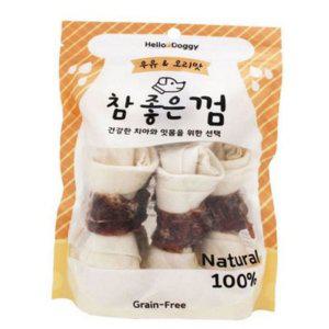 치석 강아지껌 스틱 애견껌 우유 오리