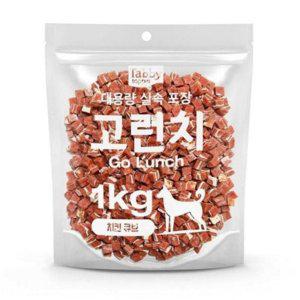 고단백 대용량 강아지 간식 치킨 강아지 고기 간식 칠면조 1kg