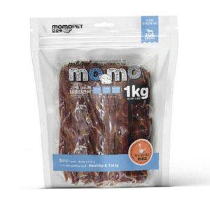 소프트 강아지 오리 육포 슬라이스 강아지 오리 간식 1kg 대용량