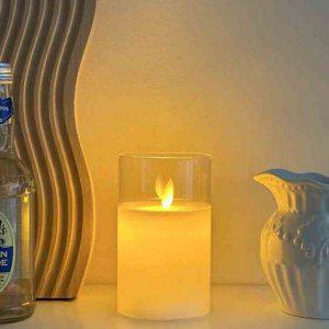 흔들리는 led 촛불 플리커 led 캔들 인테리어 무드등 건전지 조명