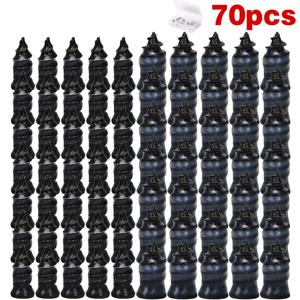 자동차 오토바이 진공 타이어 수리 손톱 10/20/30/70PCS 범용 타이어 나사 튜브리스 수리 도구 액세서리 키트 자동차 액세서리