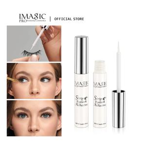 IMAGIC 5ml 가짜 속눈썹 연장 접착제 방수 속건성 오래 지속되는 강한 자극 없음 투명 속눈썹 프라이머 도구