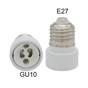 CE 인증 변환 램프 거치대, 백색 E27-GU10 램프 거치대 변환, GU10-E27 램프 거치대 변환 헤드